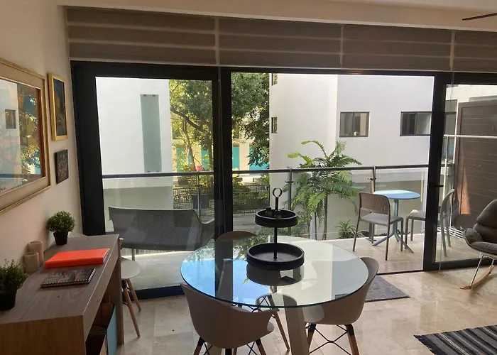 Ipana Tower B Inner Court, Quiet 1 Bedroom * Playa del Carmen